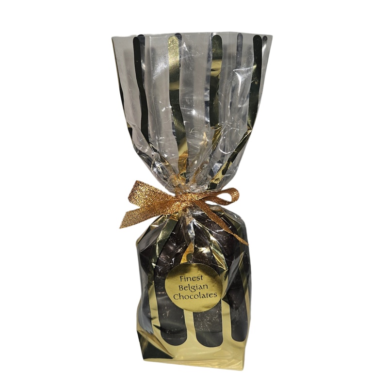 Stem Ginger Pieces Covered In Belgian Dark Chocolate Gingers Gift Bag Duva Chocolates 180g